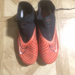 NIKE MEN'S PHANTOM GX PRO FG RED/BLACK SIZE 8