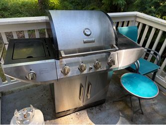 Kenmore gas grill 4-burner: works like a charm