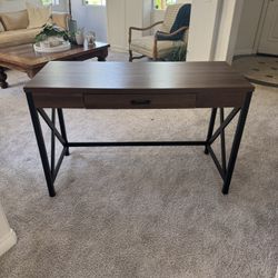 Walnut Writing Desk/ Console Table 