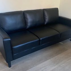 Contemporary Black Sofa