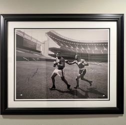 Muhammad Ali / Ken Norton Dual Signed 30X40