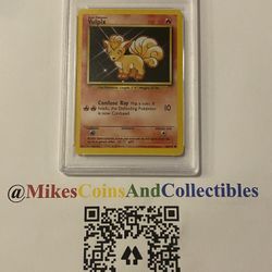 Vulpix 1999 Base Set Graded PSA 9