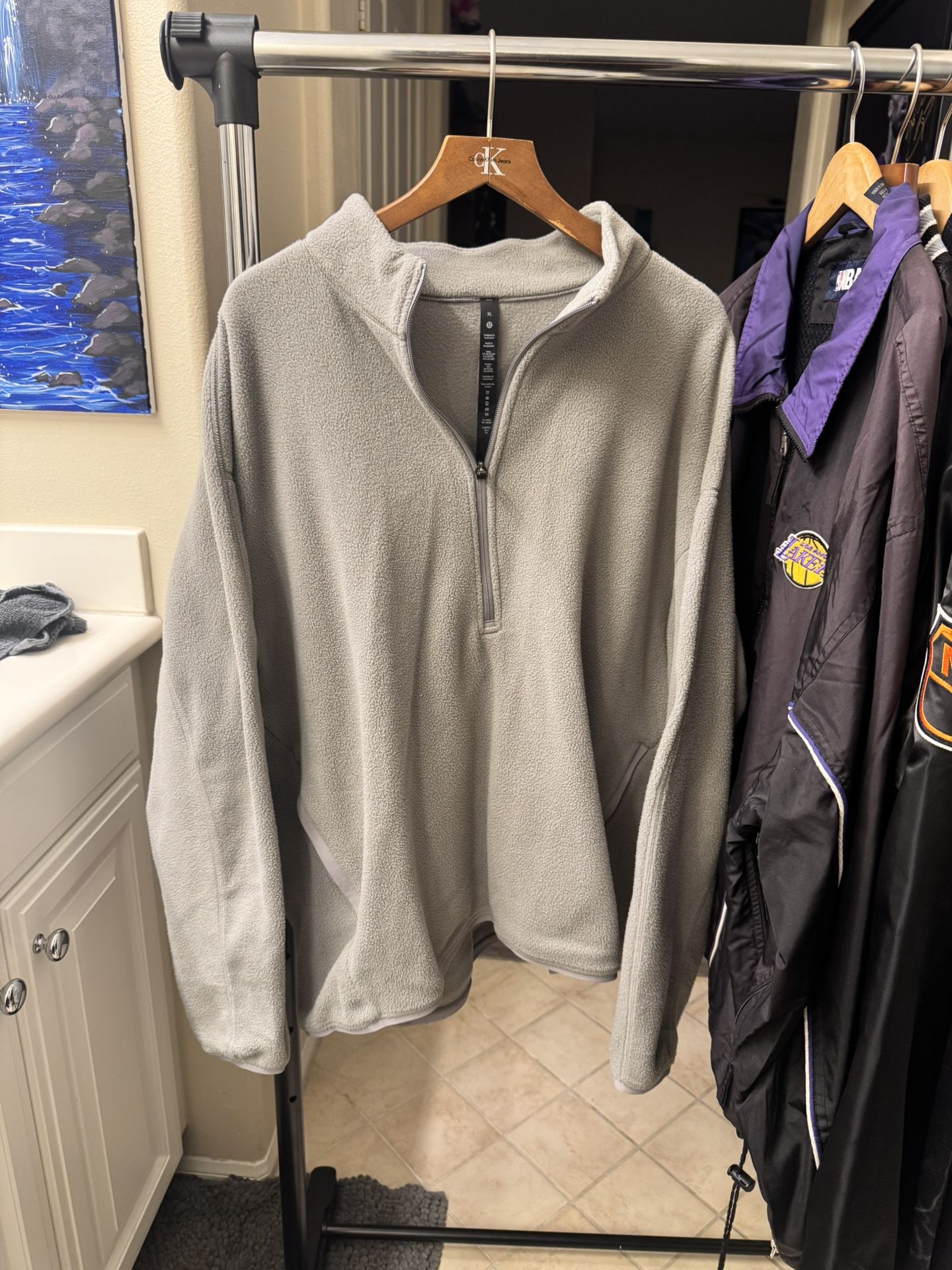 Men’s Lululemon Size Xl 1/2 Zip Jacket 