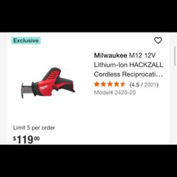 M12 Hackzall (took only)