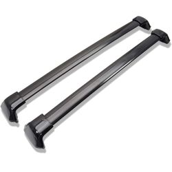 New For 2017-2022 Honda CRV Black Two Pieces Cross Bar 