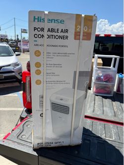 Hisense 6,000 btu air conditioner, portable
