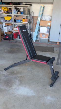 PASYOU Adjustable Weight Bench Foldable Incline Decline Bench for Home Gym