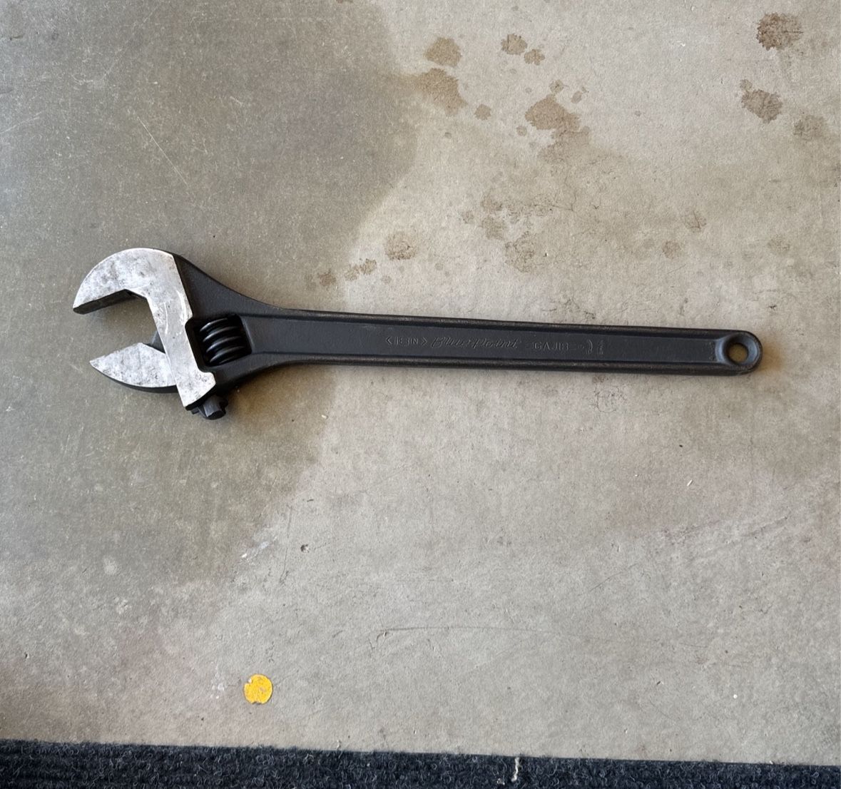 Blue-Point 18” Adjustable Wrench
