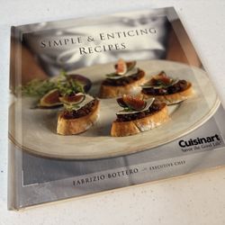 Cuisinart “Simple & Enticing Recipes” Cookbook – Elegant & Easy Meals