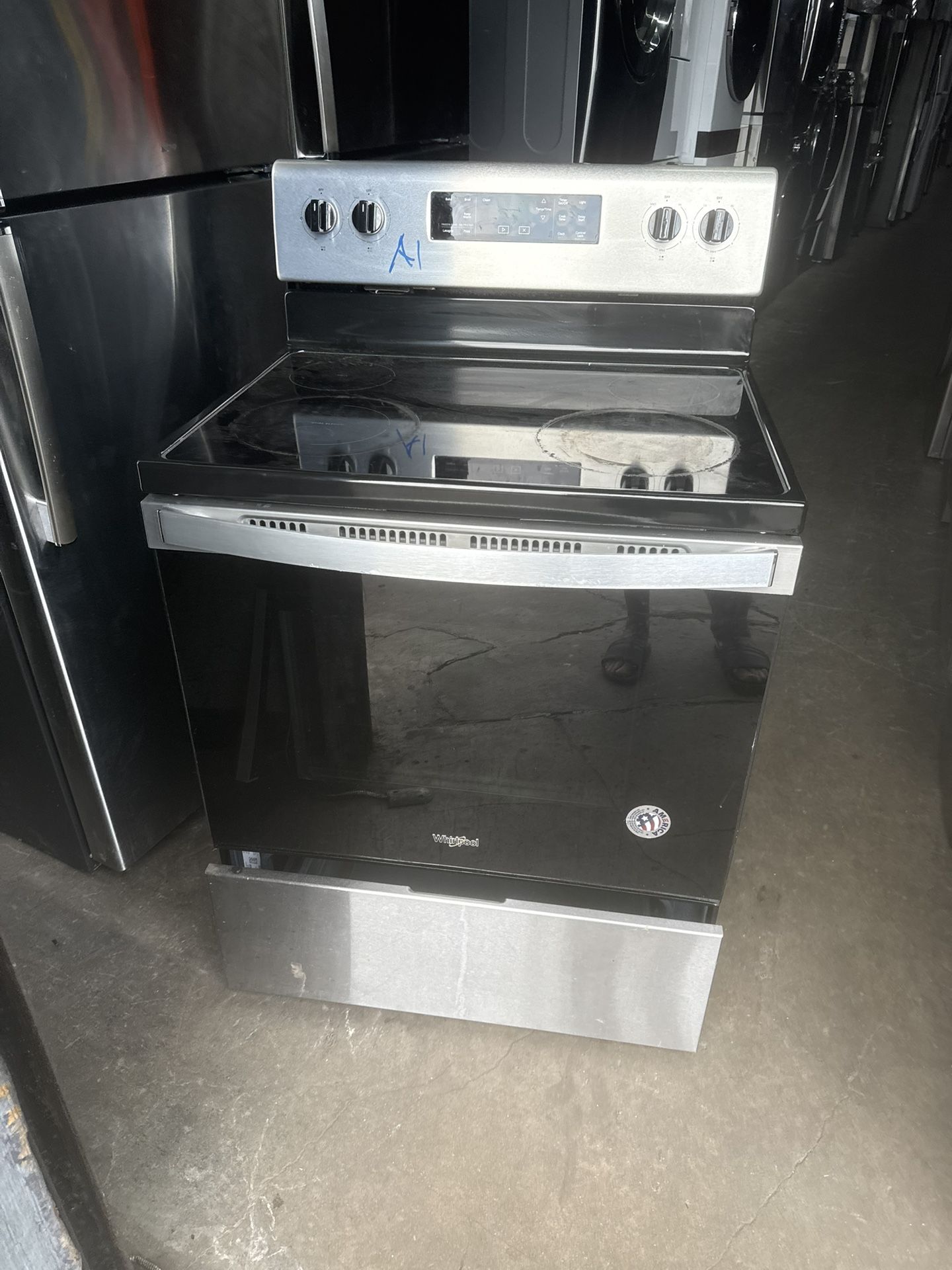 whirlpool range electric 30 inches