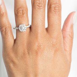 Diamond Ring Engagement Set
