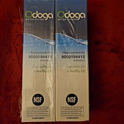 NWOT ODOGA WATER FILTER REPLACEMENT FILTER 2 PACK