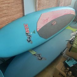 SUP ATX plastic paddle boards with paddles