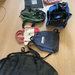 Mixed Bag Lot – 7 Bags Various Styles , Pick Up In Temple City