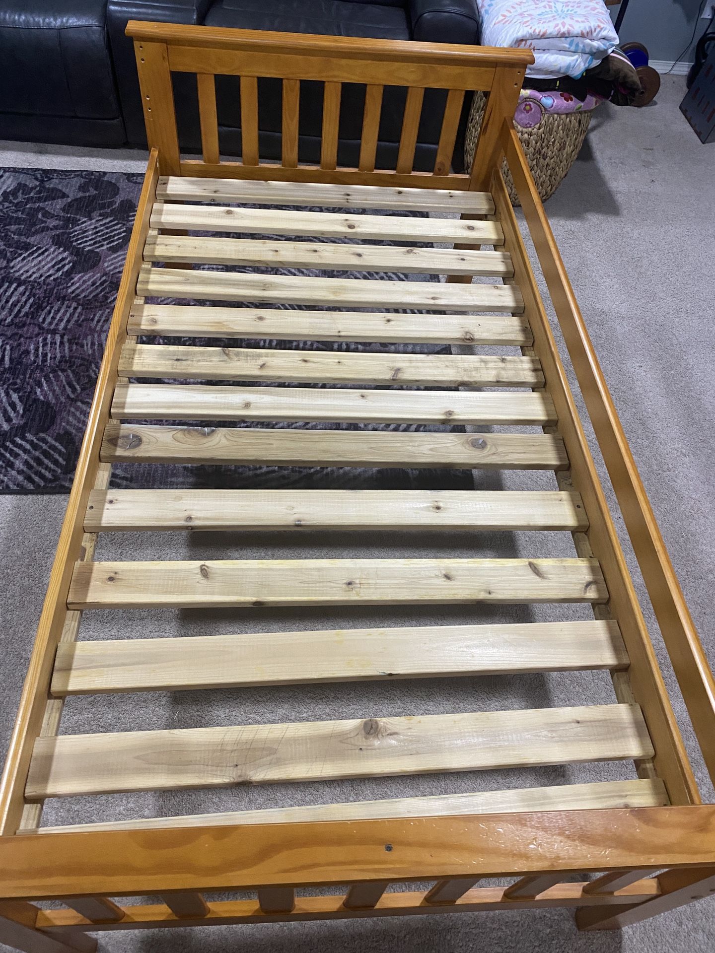 Solid Wood Twin Size Bed