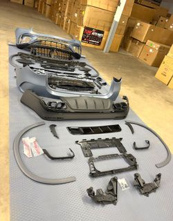 Fit Mercedes-Benz GLC (contact info removed)-2027 X254 upgrade bumpers AMG style 63 AMG Body Kit GLC 43