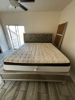 Free king size bed and mattress