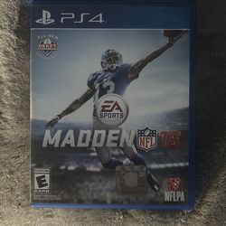 Play Station 4 games