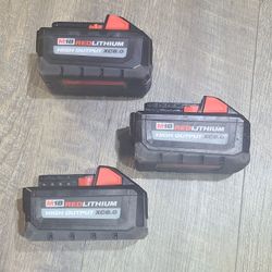 Milwaukee Batteries 8.0 Hight Output Xc
