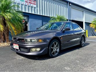 2001 Mitsubishi Galant VR-4 Type V, 5-Speed Automatic Transmission, 2.5L Twin-Turbo V6, 4WD, 85k Original Verified Miles, Alloy Wheels. JDM Import, Ri