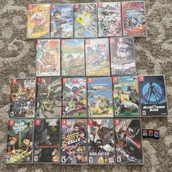 Nintendo Switch Games 15 Each