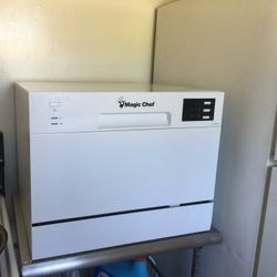 Portable Dishwasher with Rolling Table Included - Magic Chef and Seville Classics