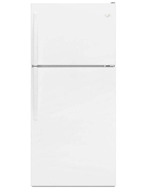 Whirlpool 18.2 cu. ft. Top Freezer Refrigerator in White