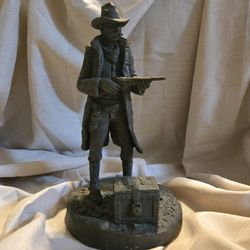 Michael Garman “Highwayman” Bronzetone Sculpture – Retired Limited Edition Western Art
