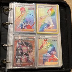 Rainbow And Normal Full Art Trainers