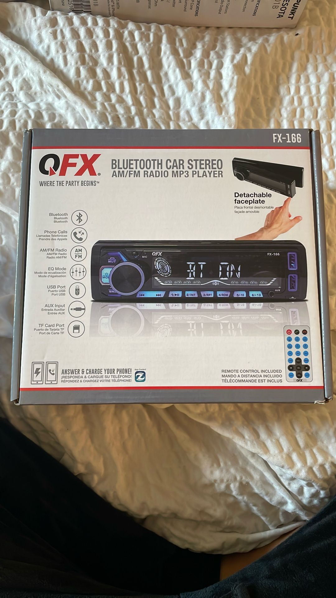 Bluetooth Car Stereo MP3 Player 