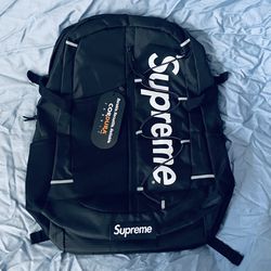 Supreme SS17 Black Backpack