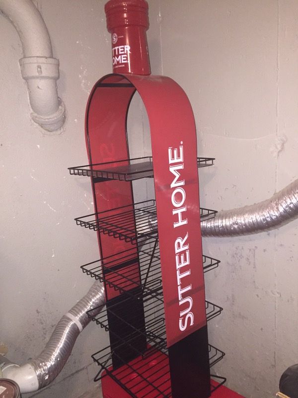 Sutter home shelf 65x 18 $$100.00