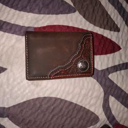 Ariat Leather Bifold Wallet 
