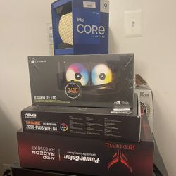If interested to I have a ps4 to include in the bundle with controllers and an Astro A50 mic to Gaming Pc Newly Built! Water Cooled Intel1200K Cpu Com
