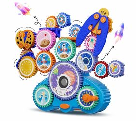 Kids Space Themed Gear Spinning Toy