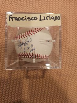Autographed baseball