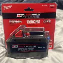 Milwaukee M18 Red Lithium Forge Battery