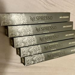 Nespresso Capsules Original Line, Ristretto Intenso, Dark Roast Coffee, 50 Count Coffee Pods