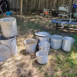 Boiler steamer for seafood   and turkey