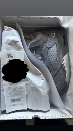 Jordan 5 Wolf Gray Cool Gray Size 10.5 12