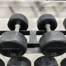 35lb Dumbbells 