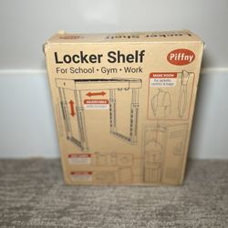 Adjustable Locker Shelf – Easy Assembly for School or Work Lockers