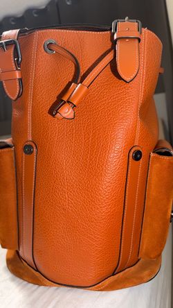 Coach leather bag backpack