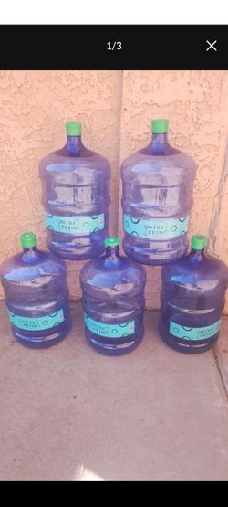 5 - Water Jugs - $25.00
