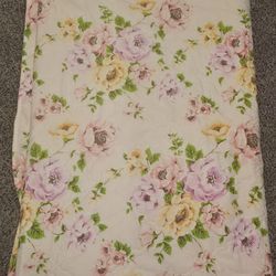 Twin Printed Quilt Floral Comforter