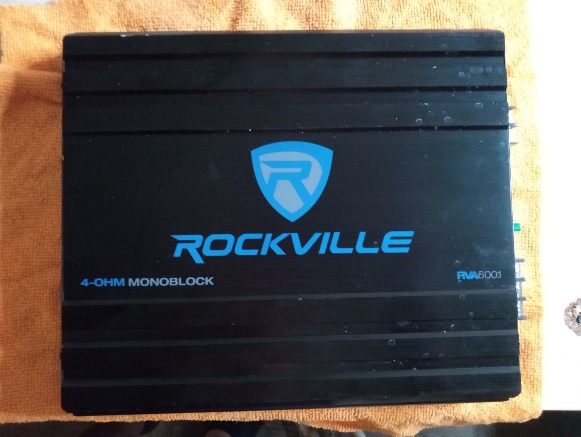 Rockville 4-OHM Monoblock RVA 600.1