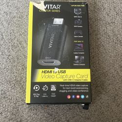 Vivitar HDMI to USB Video Converter with Real-Time HDMI Video and Audio