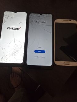 Samsung Galaxy A02 Verizon Para Partes 3 Telefonos Con Cuenta Google 