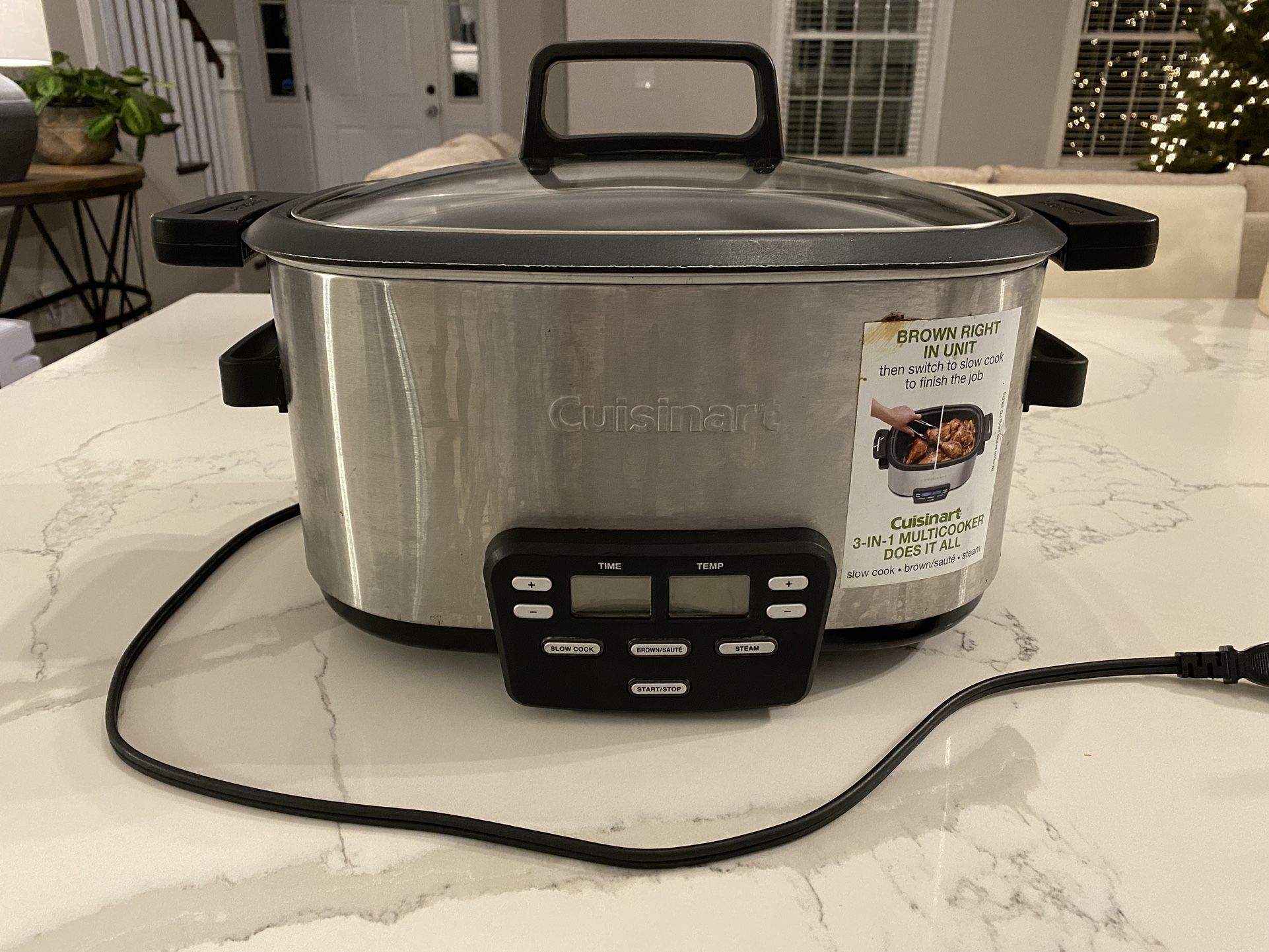 Cuisinart multi cooker/crockpot