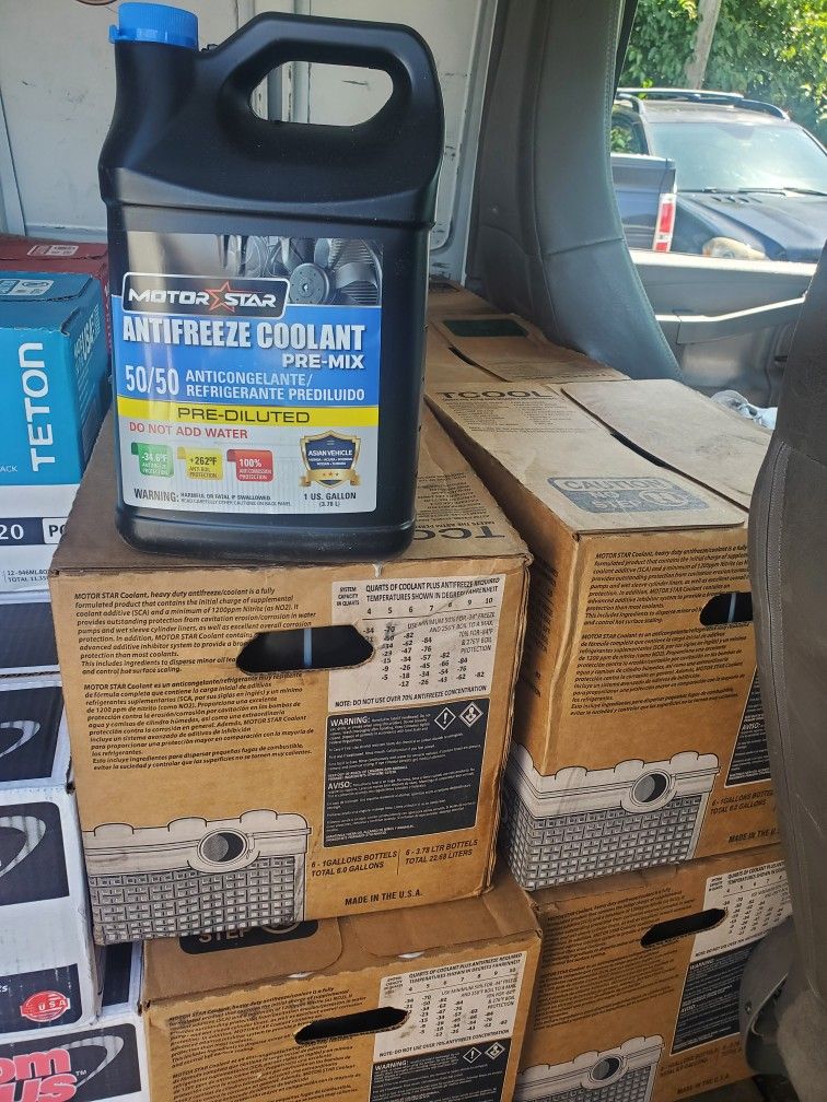 Special Price Antifreeze Coolant Case 6GAL Blue Color